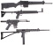 Four Semi-Automatic Firearms