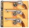 Three Ruger Revolvers