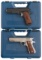 Two Springfield Armory Inc. Model 1911-A1 Pistols with Cases