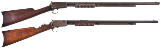 Two Winchester Slide Action Rifles