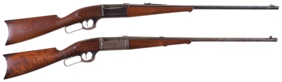 Two Savage Lever Action Rifles