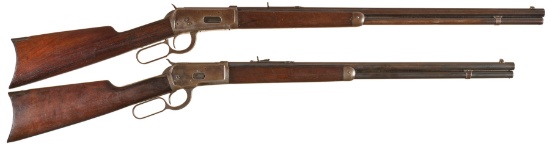 Two Winchester Lever Action Rifles