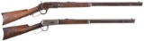Two Antique Winchester Lever Action Rifles