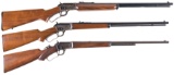 Three Marlin Lever Action Rifles