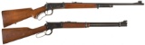 Two Pre-64 Winchester Lever Action Long Guns