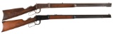Two Winchester Model 1894 Lever Action Rifles
