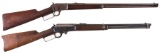 Two Marlin Lever Action Rifles -A) Marlin Model 1897 Rifle