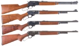 Four Lever Action Rifles