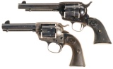 Two First Generation Colt Single Action Army Revolvers