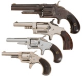 Four Spur Trigger Revolvers