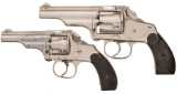 Two Merwin, Hulbert & Co. Double Action Revolvers