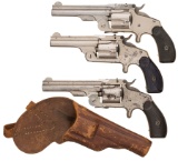 Three Antique Smith & Wesson .38 Single Action Revolvers