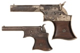 Two Remington Vest Pocket Single Shot Pistols