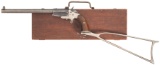Cased Frank Wesson Model 1870 Pocket Single Shot Rifle