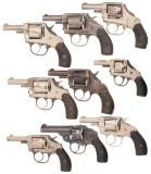 Ten Double Action Revolvers