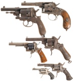Six European Revolvers