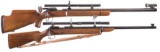 Two Scoped Pre-World War II Winchester Model 52 Rifles