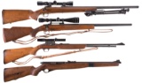Four Sporting Rifles