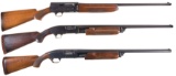 Three Remington Shotguns