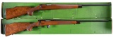 Two Remington Model 40-X Rifles