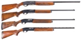Four Remington Semi-Automatic Shotguns
