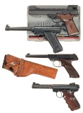 Four Semi-Automatic  Rimfire Pistols