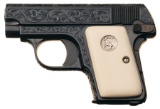Engraved Colt Model 1908 Vest Pocket Semi-Automatic Pistol