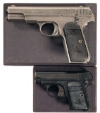 Two Boxed Colt Semi-Automatic Pistols