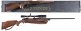 Two Browning A-Bolt Bolt Action Rifles
