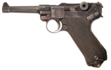 Erfurt Model 1914 Military Luger Semi-Automatic Pistol