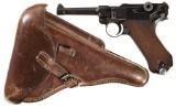 Mauser Luger Semi-Automatic Pistol with Holster