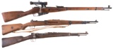 Three Military Longarms
