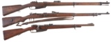 Three Bolt Action Military Rifles