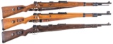 Three World War II German Military Bolt Action Rifles