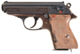Nazi Police Marked Walther PPK Semi-Automatic Pistol