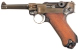 DWM Luger Semi-Automatic Pistol with British Proofs