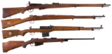Four Military Rifles