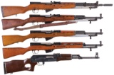 Five Semi-Automatic Long Guns