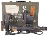 U.S. American Optical M3 Infra-Red Sniper Scope with Chest
