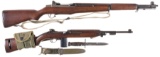 Two World War II U.S. Military Semi-Automatic Longarms
