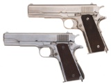 Two Colt 45 ACP Semi-Automatic Pistols