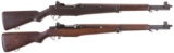 Two U.S. Military Semi-Automatic Rifles with CMP Certificates