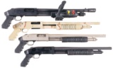 Four Mossberg 500 Cruiser Pistol Grip Shotguns