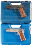 Two Cased Springfield Armory Inc. 1911-A1 Pistols