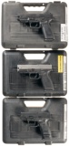 Three Springfield Armory XD Series Pistols