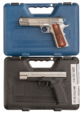 Two Springfield Armory Inc. Semi-Automatic Pistols