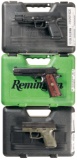 Three Cased Semi-Automatic Pistols