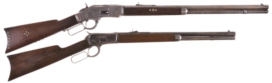 Two Winchester Lever Action Rifles