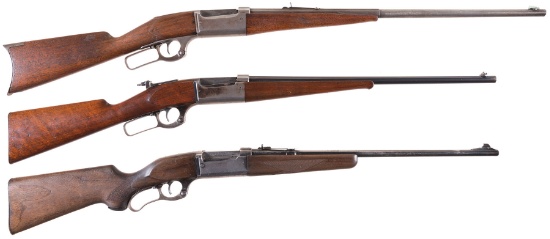 Three Savage Lever Action Rifles