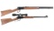 Two Lever Action Rifles -A) Rossi Model 92 Rifle